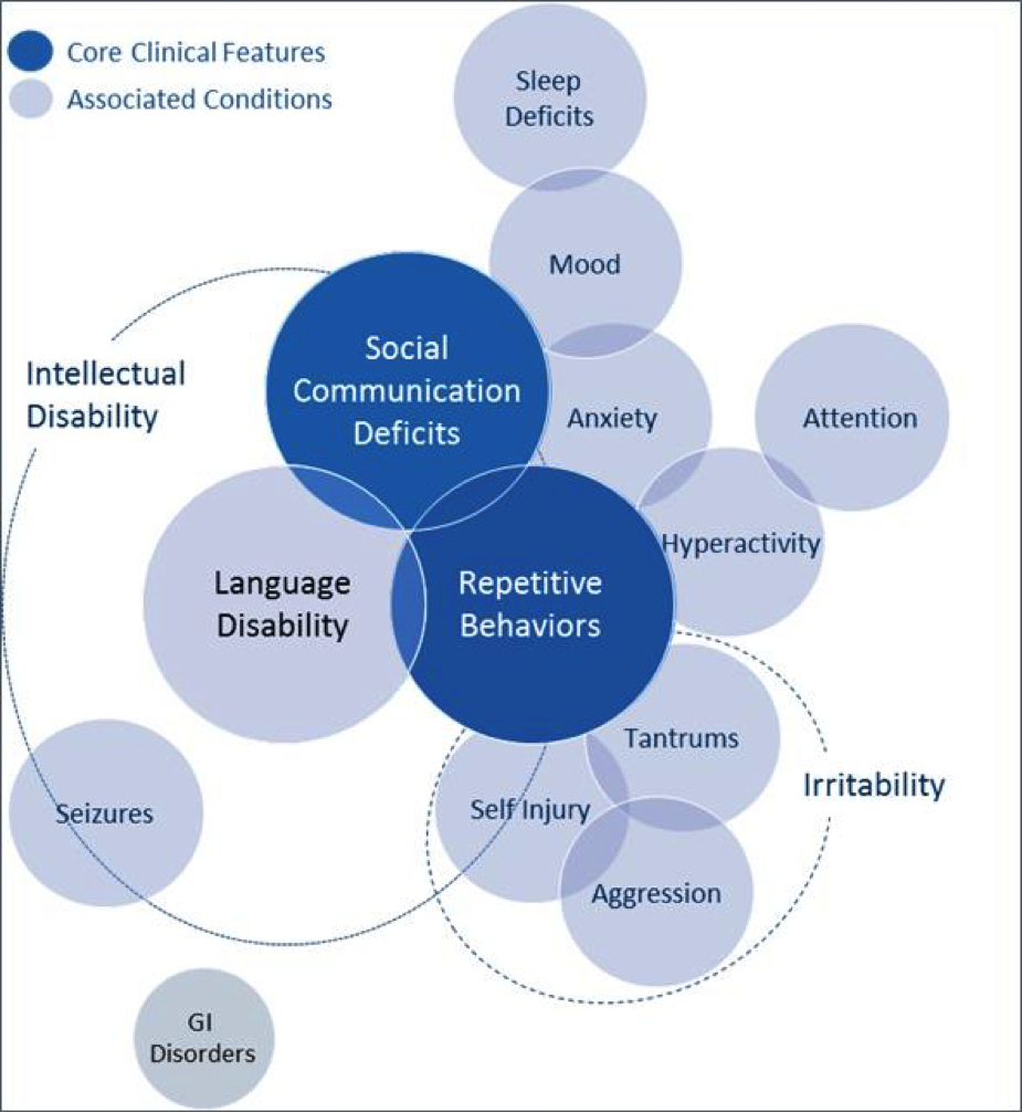 Autism Symptoms. Image reproduced from:
[@symptoms]